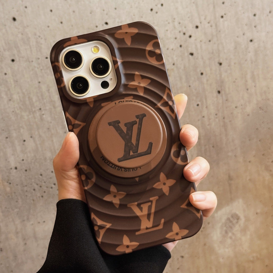 StudioÉcho® – Sculpted Grip Monogram LV iPhone Case