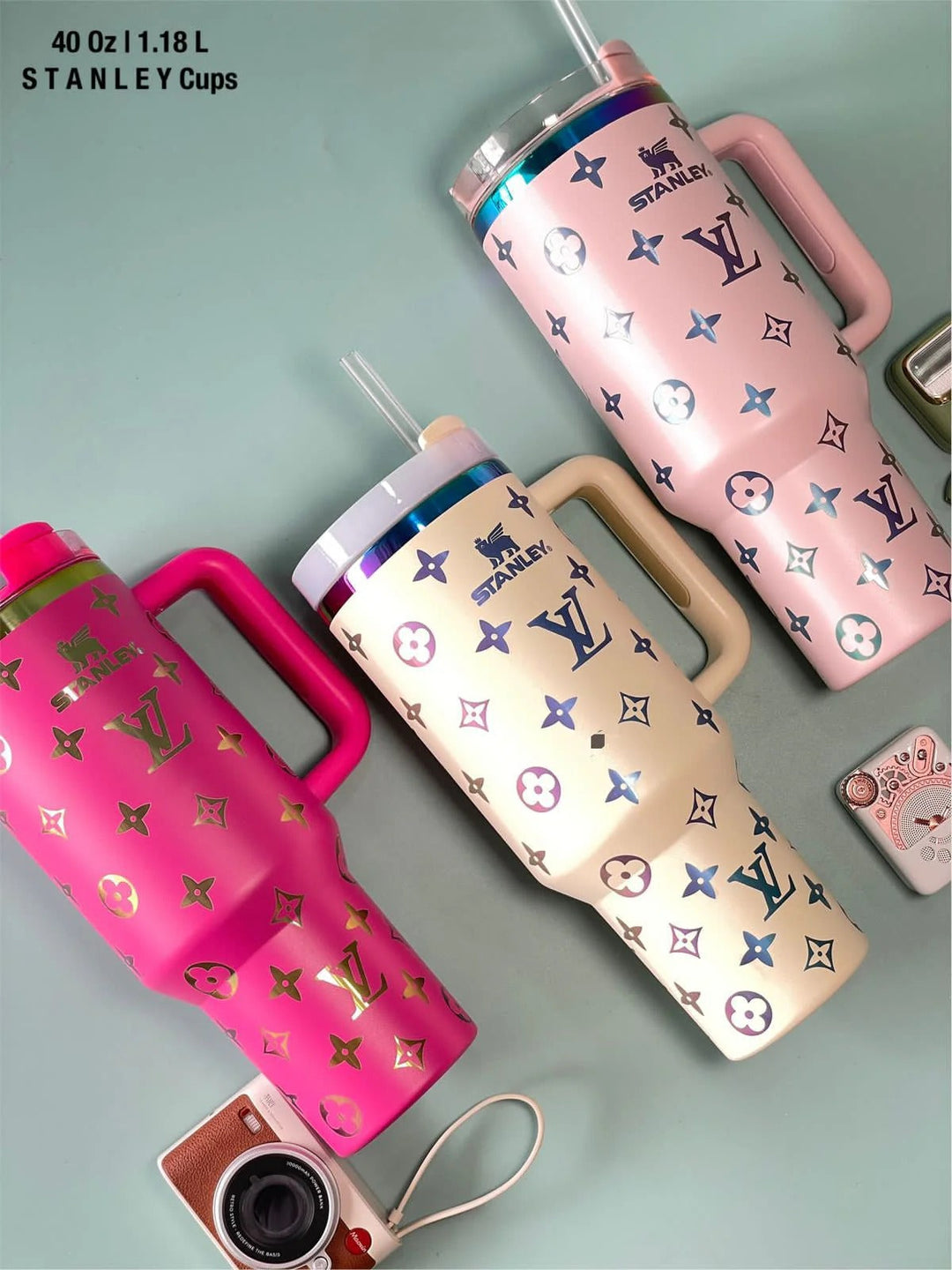 LV x Stanley™ Insulated Tumbler with Lid & Straw – Premium Designer Hydration