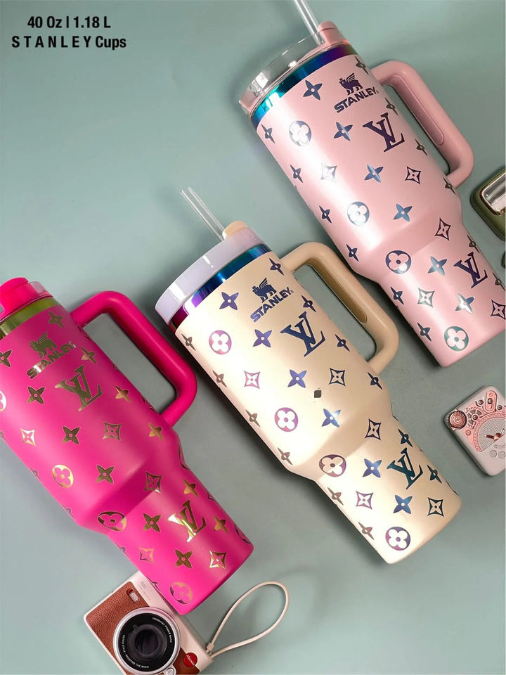 LV x Stanley™ Insulated Tumbler with Lid & Straw – Premium Designer Hydration