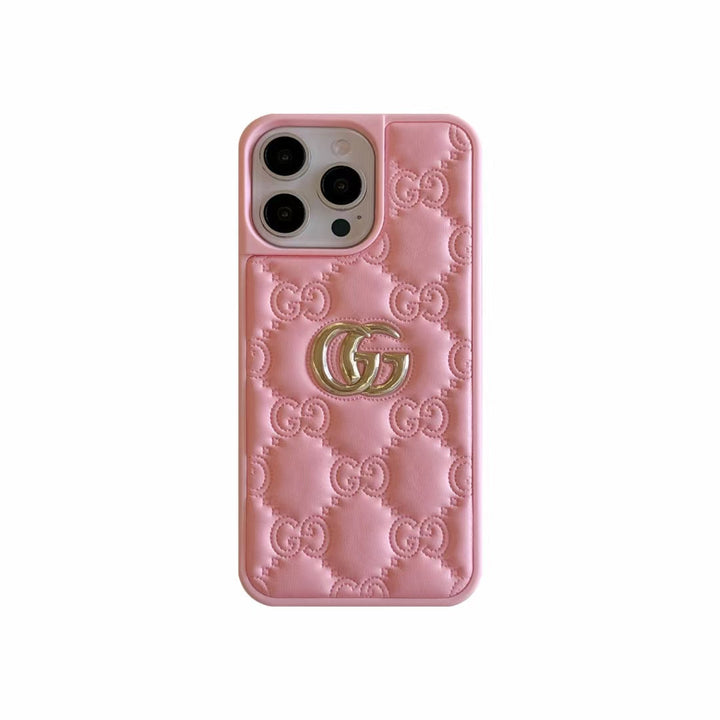Luxury GG Quilted Lady Phone Case