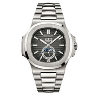 PP Nautilus Annual Calendar Moon Phase Steel