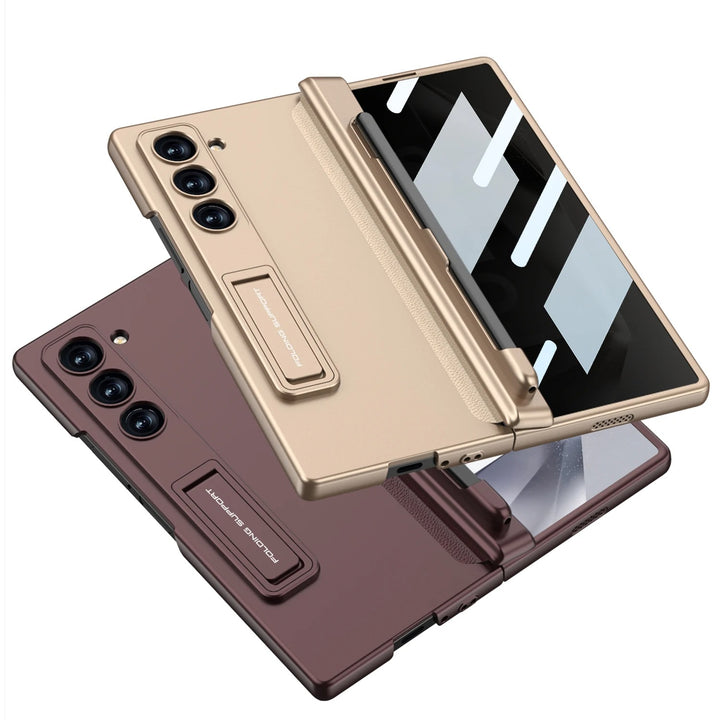 HingeShield® - Magnetic Pen Slot Case with Hidden Bracket