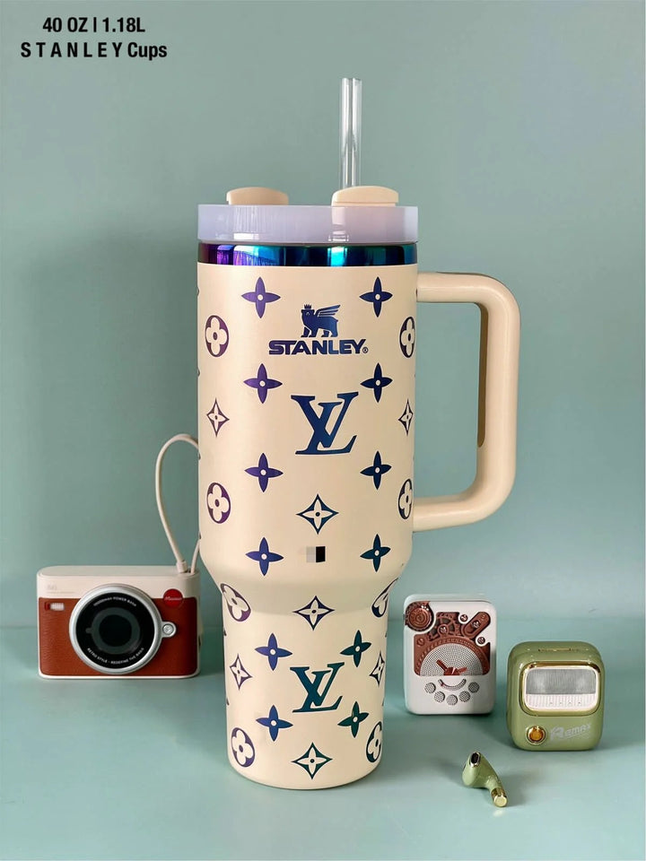 LV x Stanley™ Insulated Tumbler with Lid & Straw – Premium Designer Hydration