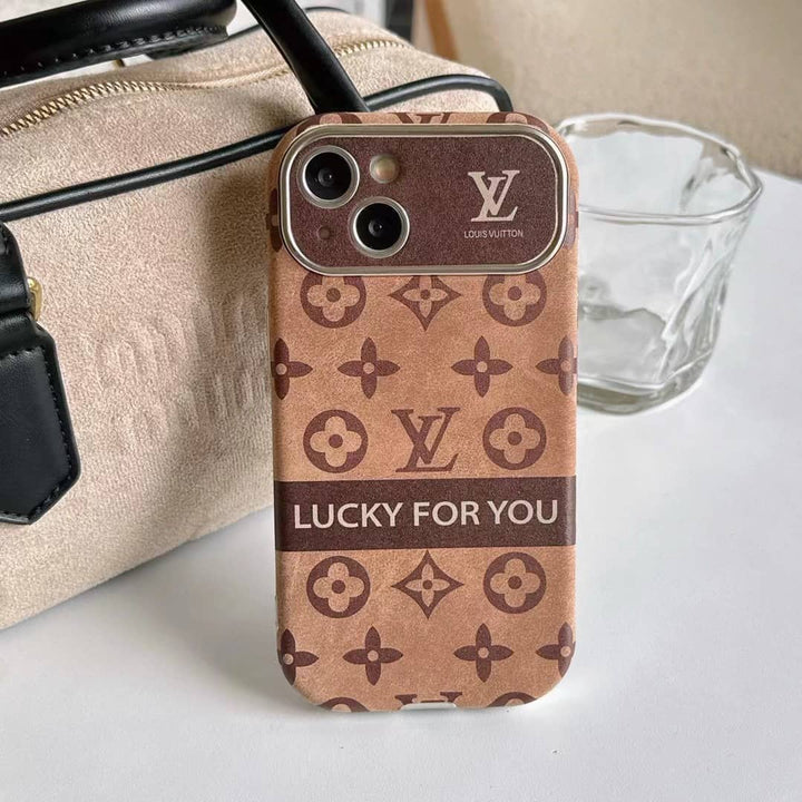 BonneChance® – Retro Monogram Case with Lucky Charm Detail