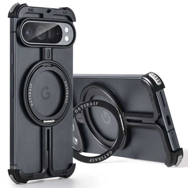 Google Pixel 9 Pro Fold Magnetic Aluminum Case - Frameless Shockproof Protection