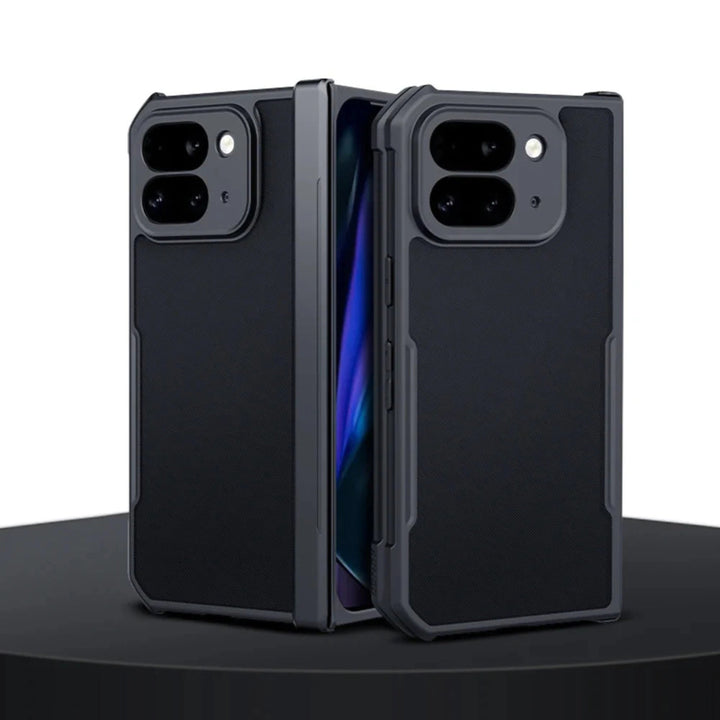 Google Pixel 10 Pro Fold Hinge Shockproof Case with Screen Protector