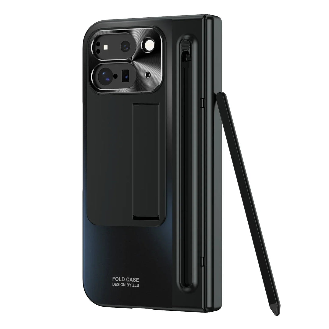 Google Pixel Fold 2 Armor Kickstand Case with Stylus Holder