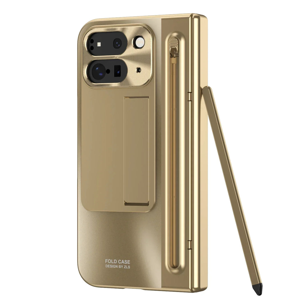 Google Pixel Fold 2 Armor Kickstand Case with Stylus Holder