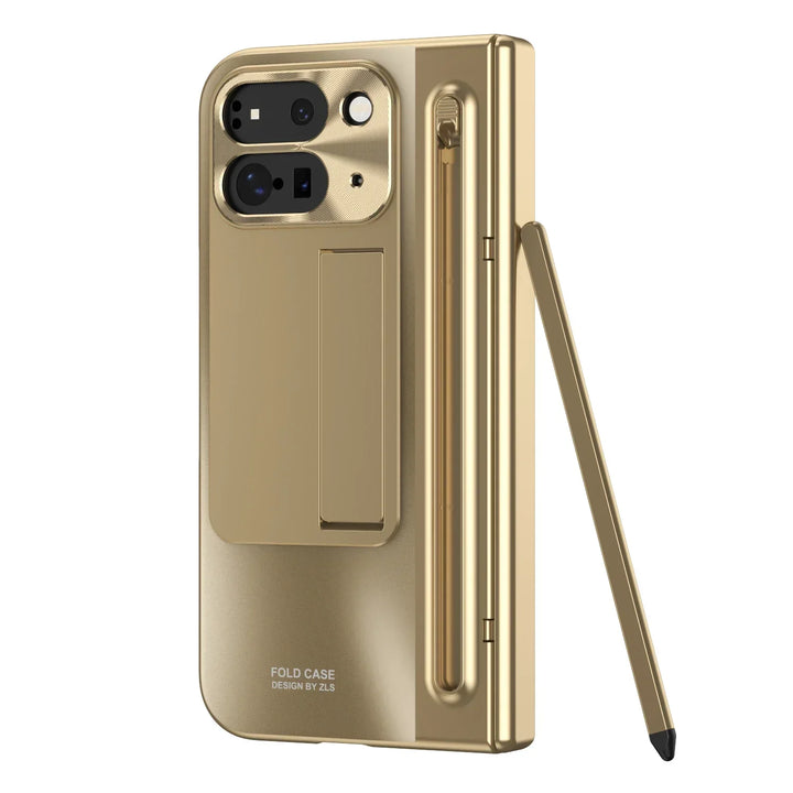 Google Pixel Fold 2 Armor Kickstand Case with Stylus Holder