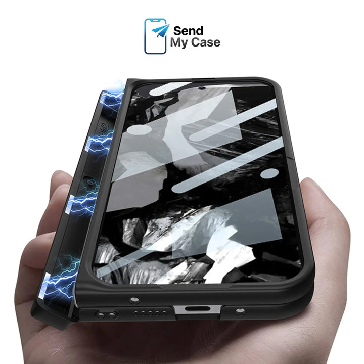 Pixel Fold Pro XL Magnetic Hinge Guard Case with Stylus & Kickstand