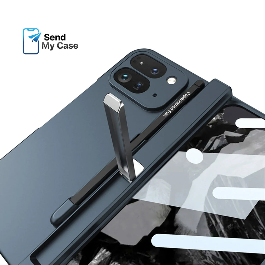 Pixel Fold Pro XL Magnetic Hinge Guard Case with Stylus & Kickstand