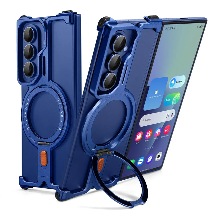 Samsung Galaxy Z Fold 7 MagSafe Ring Kickstand Armor Case