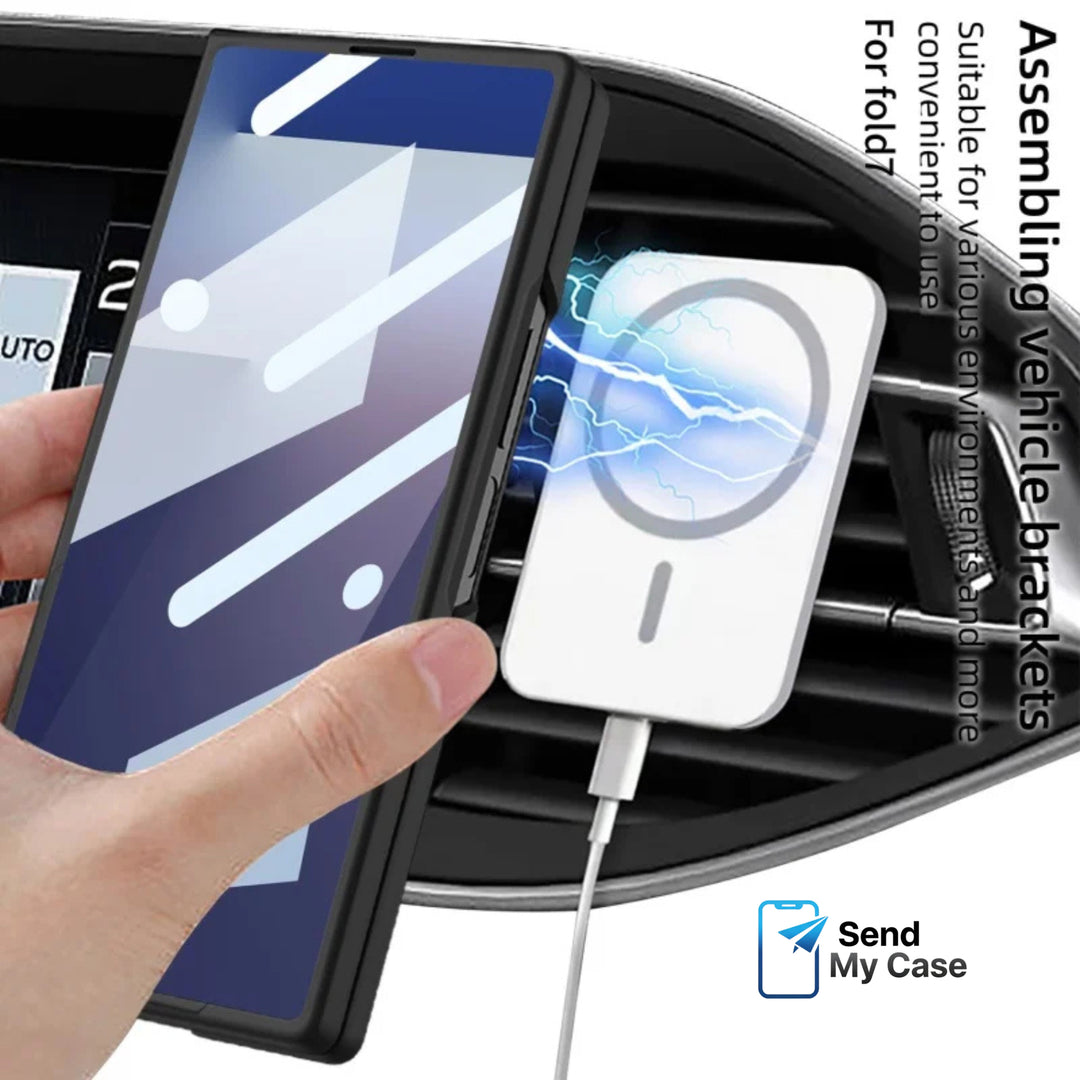 Samsung Galaxy Z Fold 7 Ultra Slim MagSafe Case with Tempered Glass