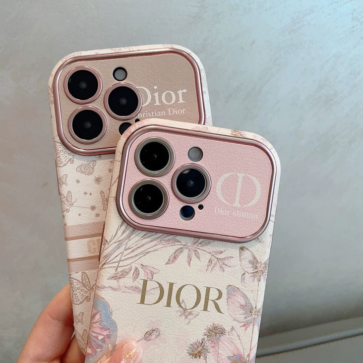 Luxury Pink Fashion Brand iPhone Case