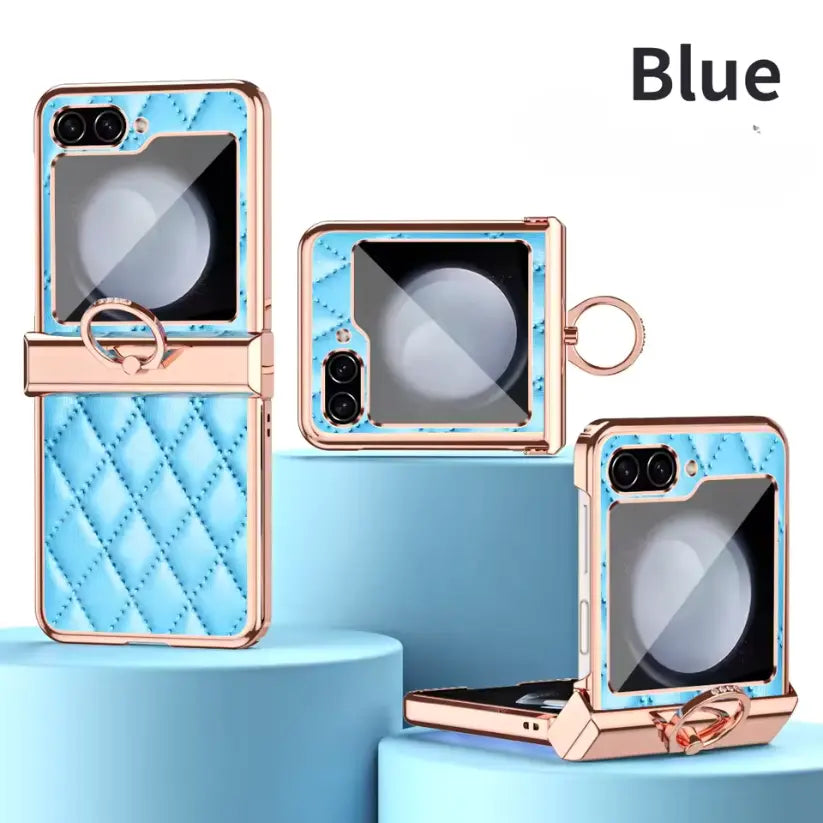 💜 LuxeQuilt™ Electro – Z Flip Series