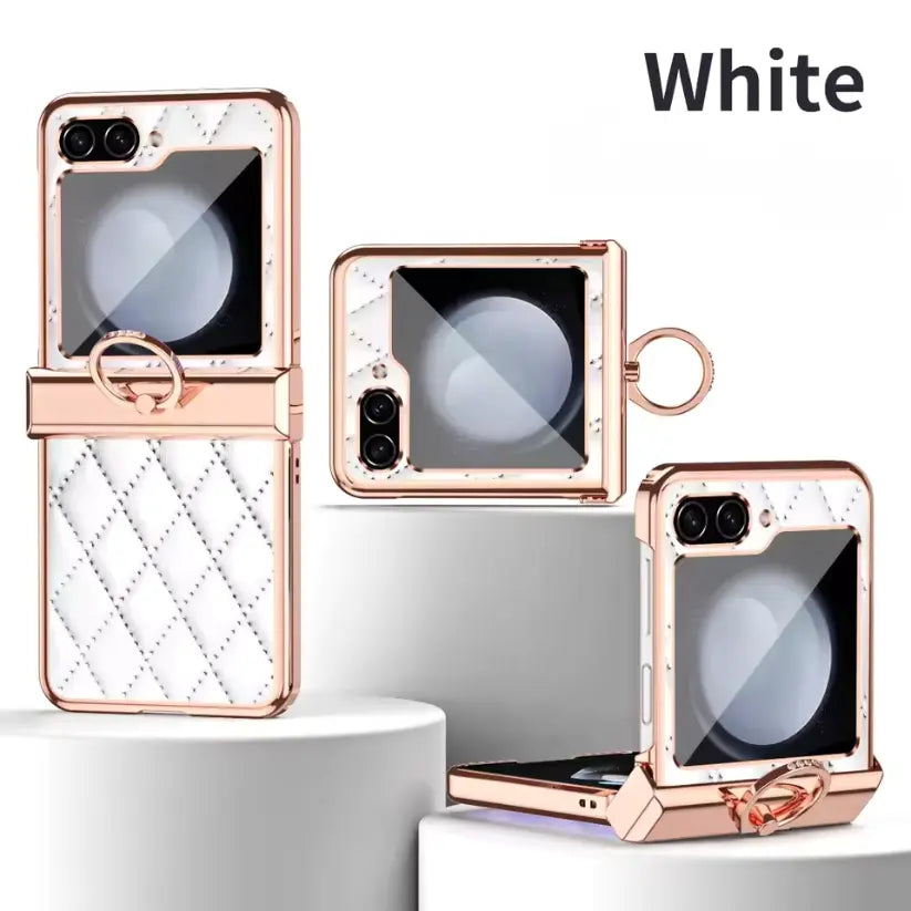 💜 LuxeQuilt™ Electro – Z Flip Series