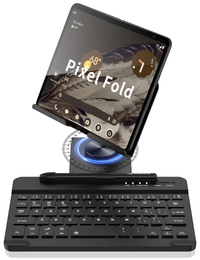 Desk Stand and Bluetooth Keyboard Combo for Google Pixel Fold