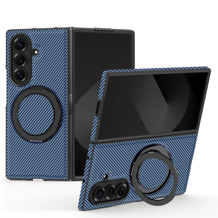 Samsung Z Fold 7 Magnetic Ring Stand Case