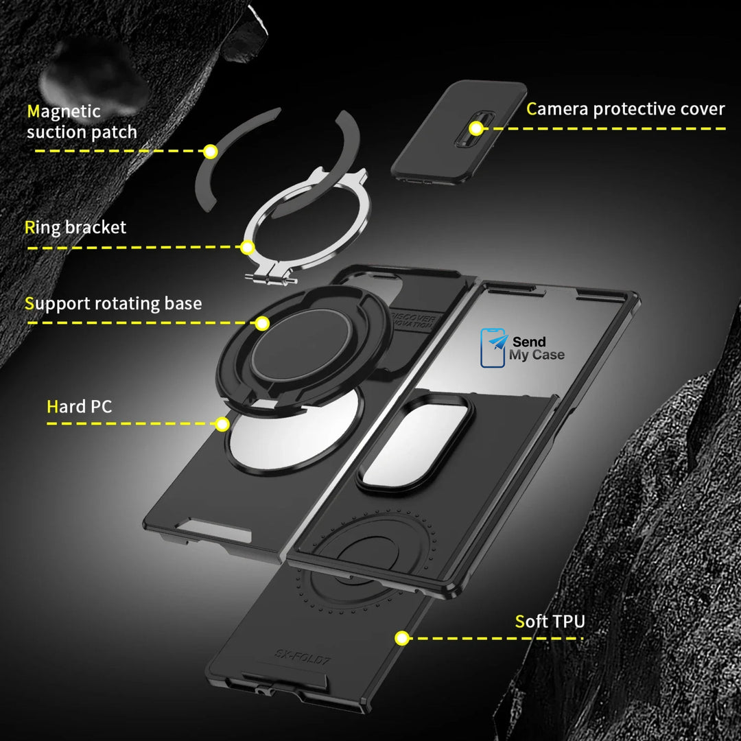 Galaxy Z Fold 7 Magnetic Kickstand Case