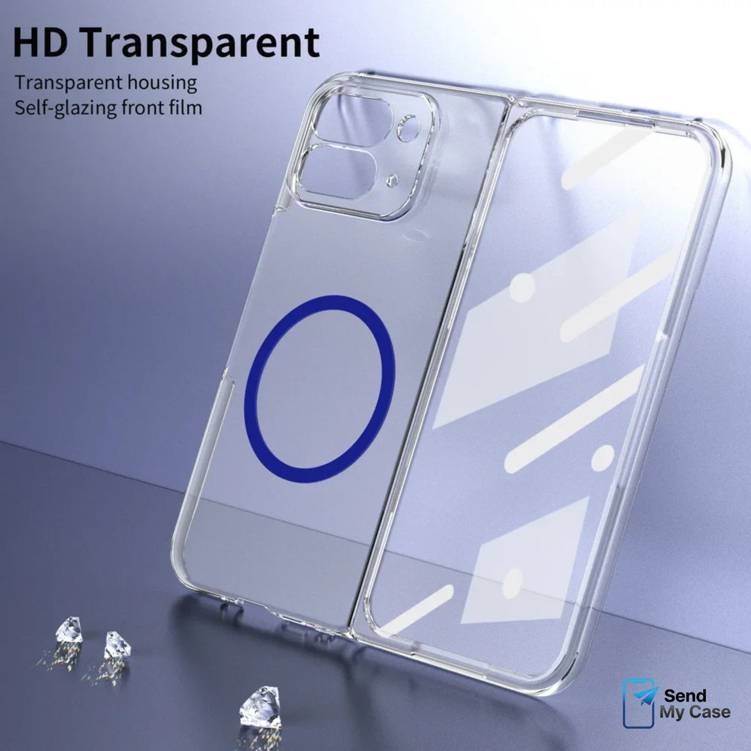 Google Pixel 10 Pro Fold Crystal Magnetic Case
