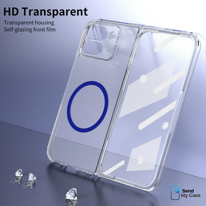 Google Pixel 10 Pro Fold Crystal Magnetic Case