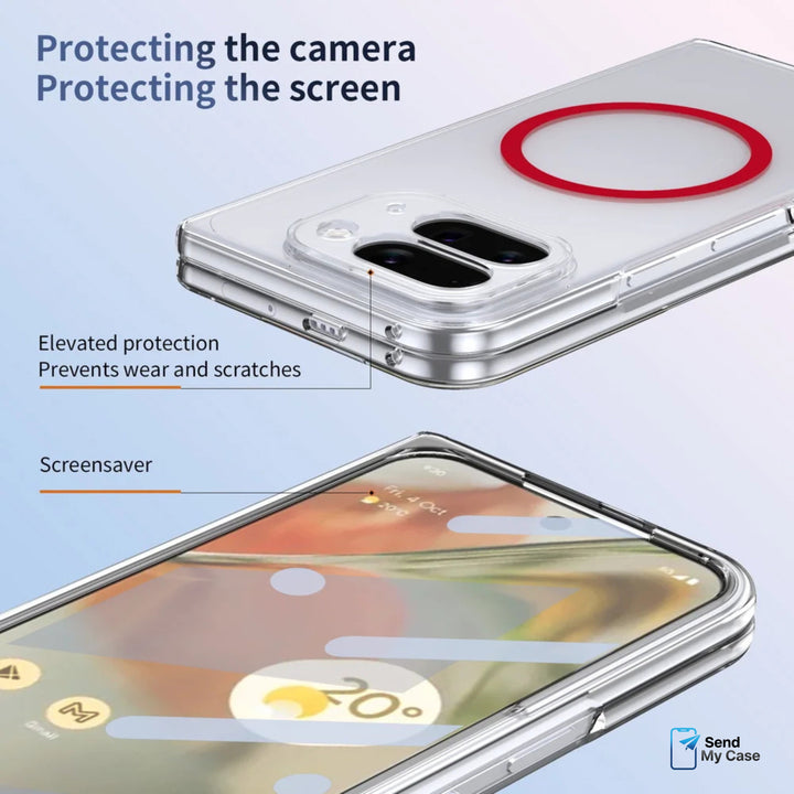 Google Pixel 10 Pro Fold Crystal Magnetic Case