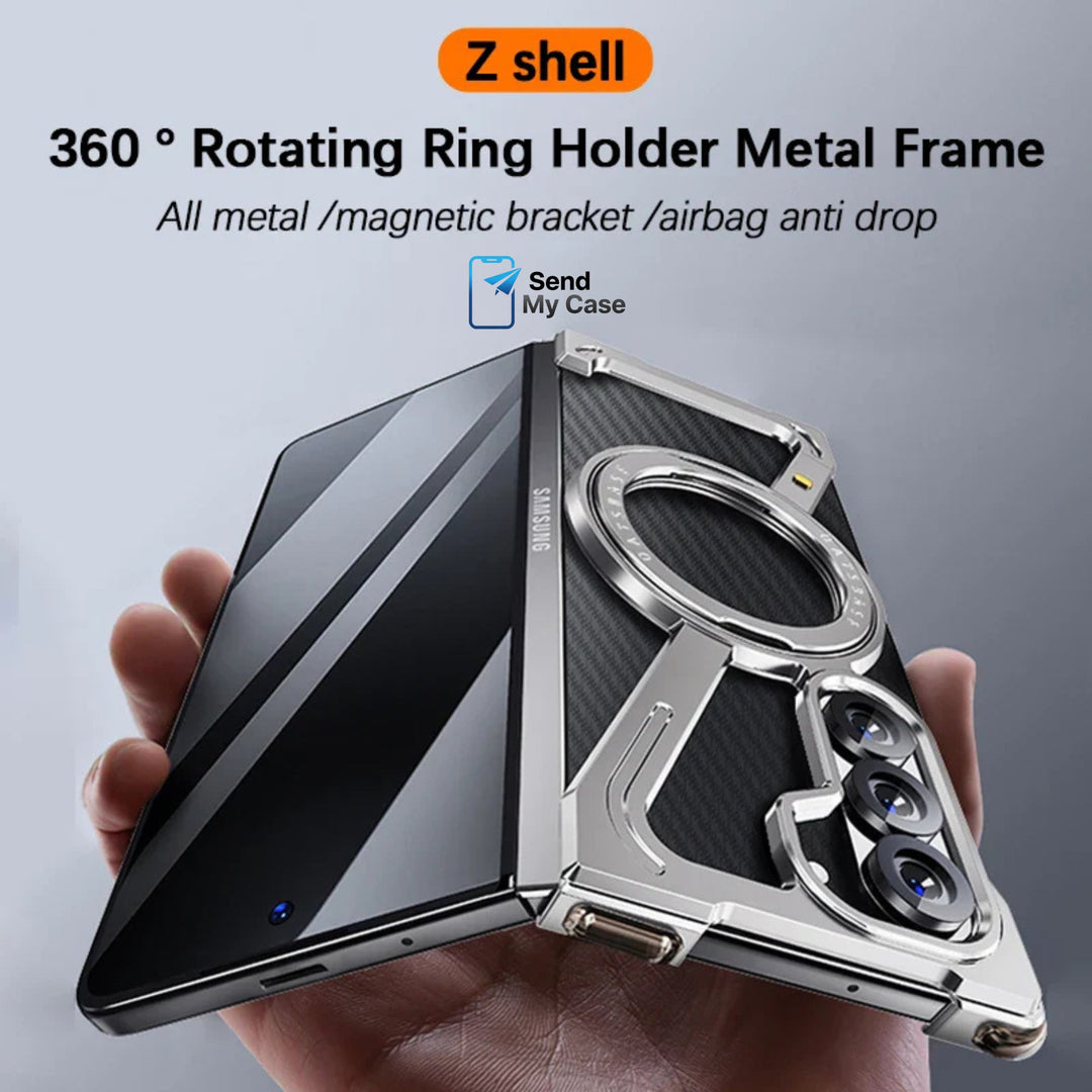 Samsung Galaxy Z Fold 7 Magnetic Ring Stand Case
