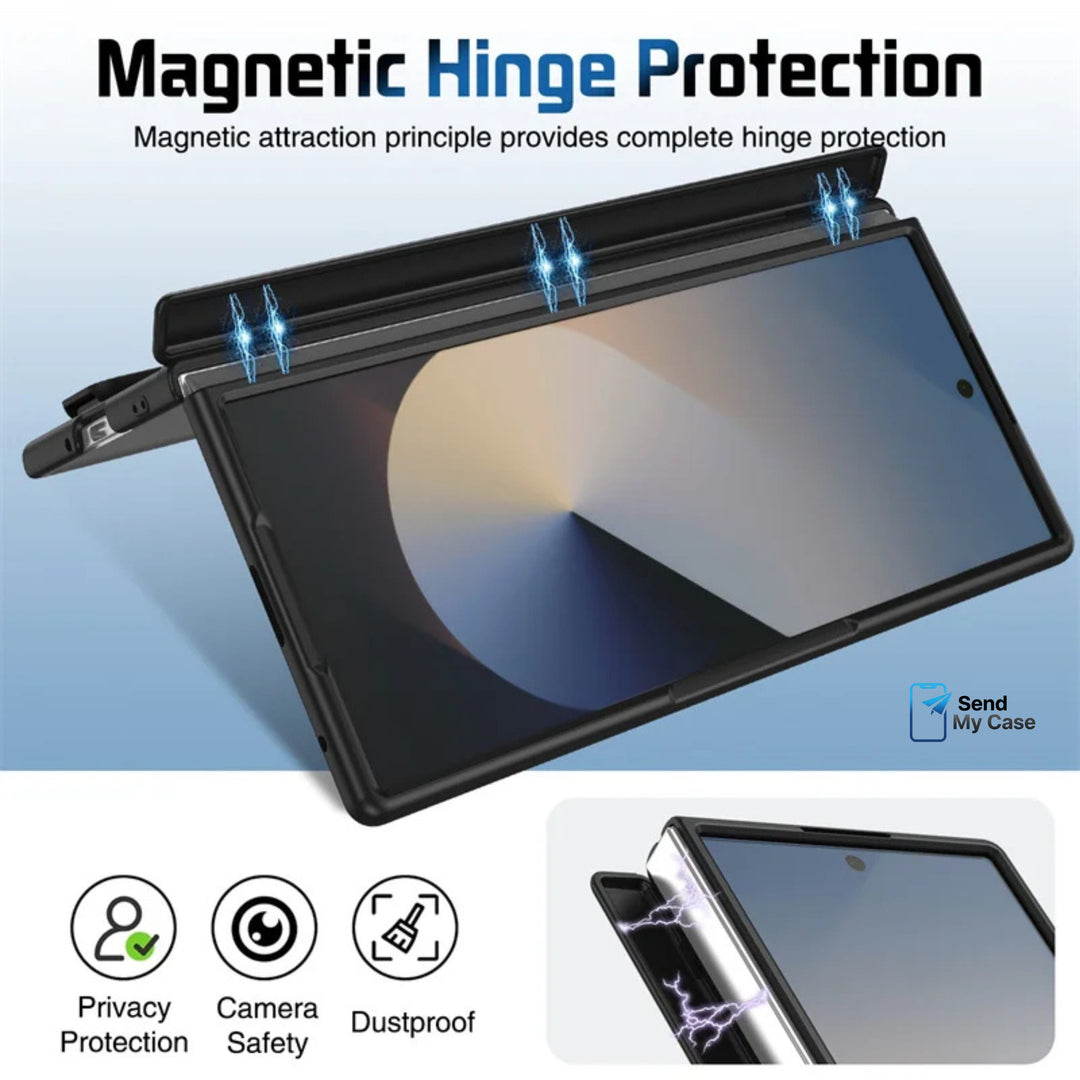 Samsung Galaxy Z Fold 7 Rugged Grip Kickstand Case