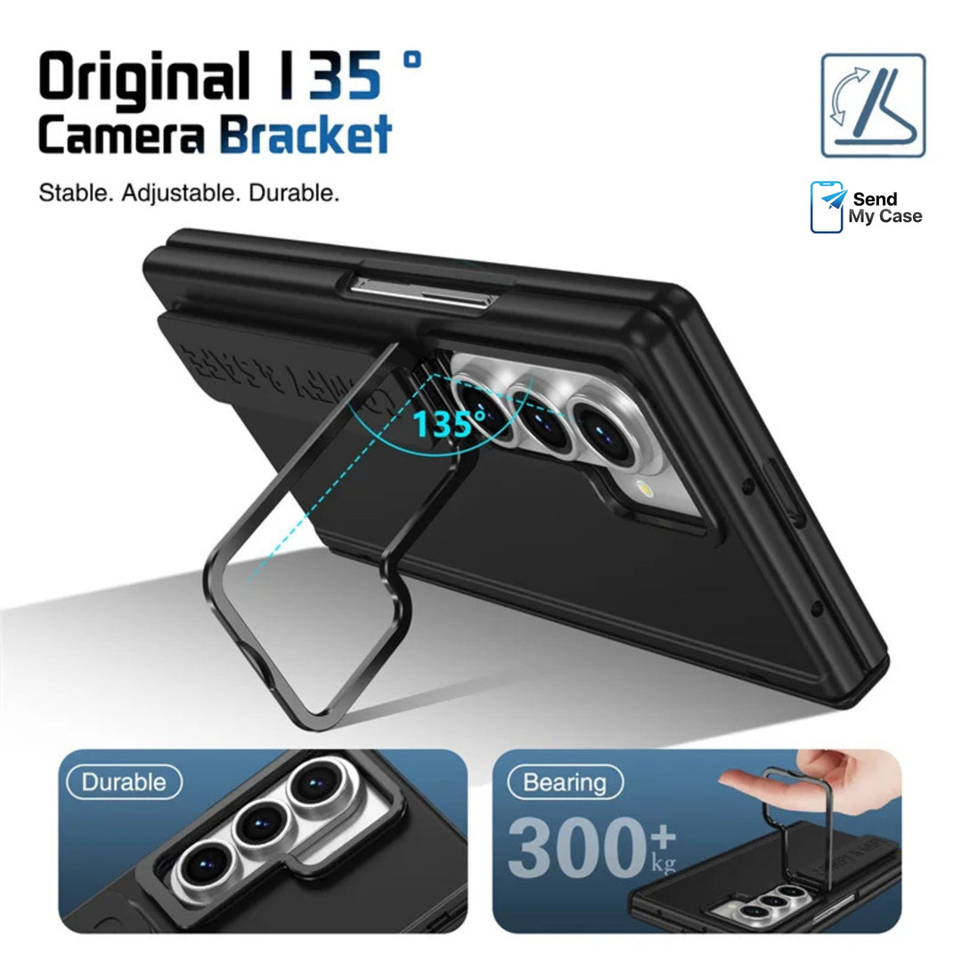 Samsung Galaxy Z Fold 7 Rugged Grip Kickstand Case