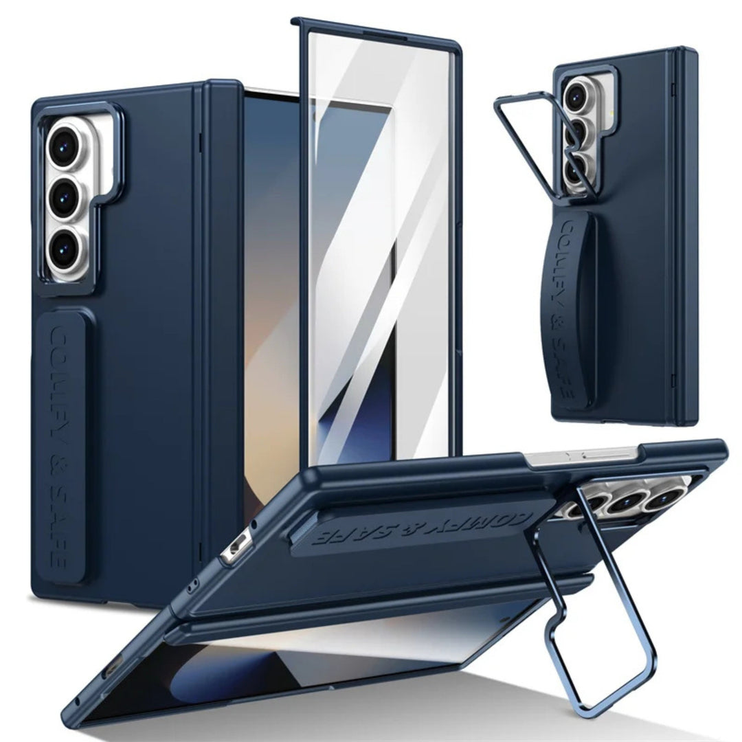 Samsung Galaxy Z Fold 7 Rugged Grip Kickstand Case