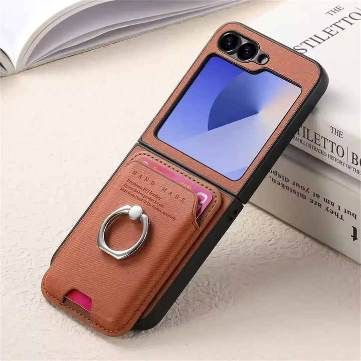 🤎 WalletRing™ – Z Flip Series