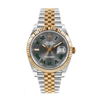 RLX Datejust 41 ‘Wimbledon’ Dial Two-Tone Jubilee
