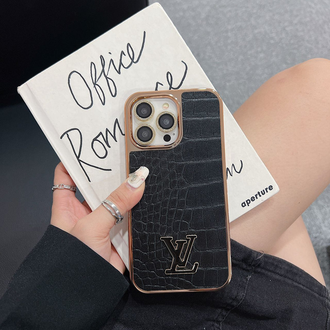 CrocÉlite® - Prestige Duo-Tone Croc LV iPhone Case