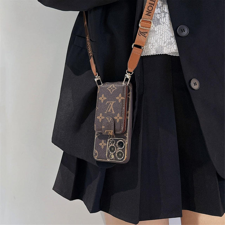 Elegant Multi-Function iPhone Wallet LV iPhone Case