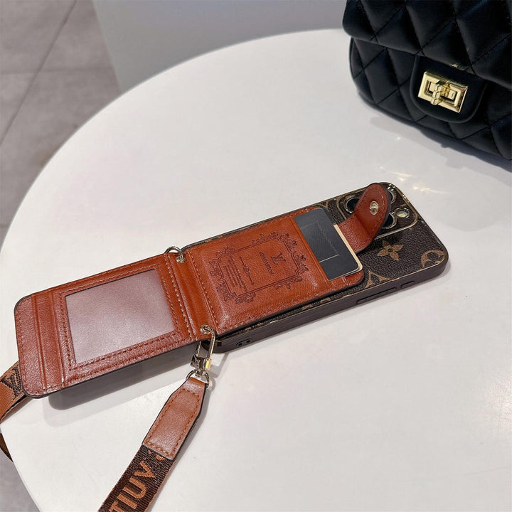 Elegant Multi-Function iPhone Wallet LV iPhone Case
