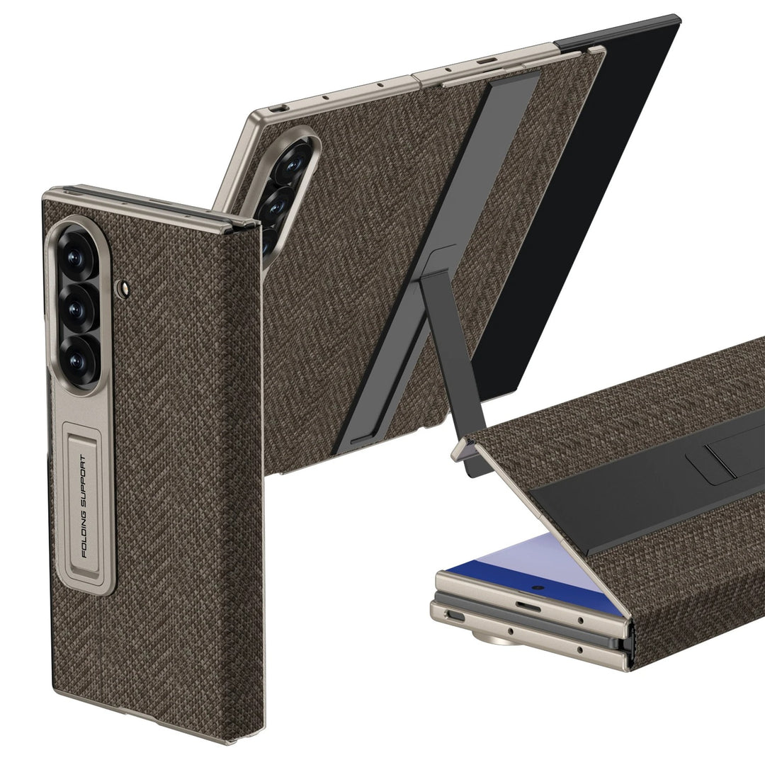 WeaveStand™ – Magnetic Fabric Stand Case