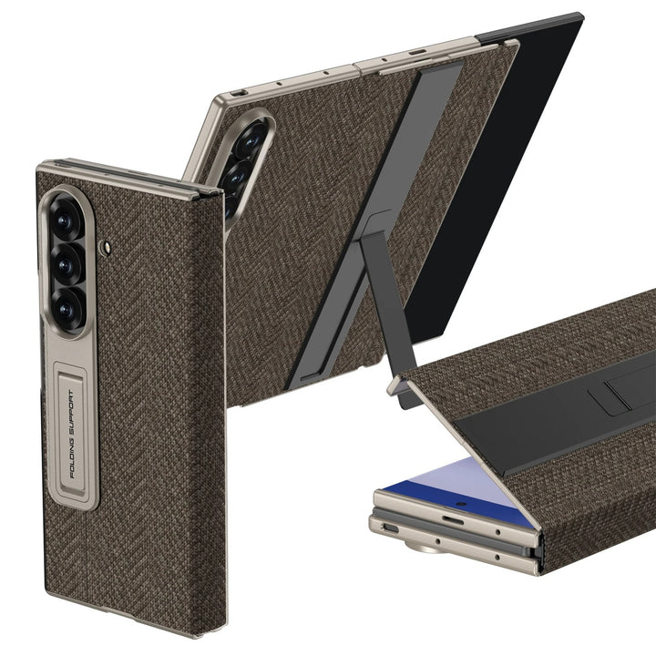 WeaveStand™ – Magnetic Fabric Stand Case