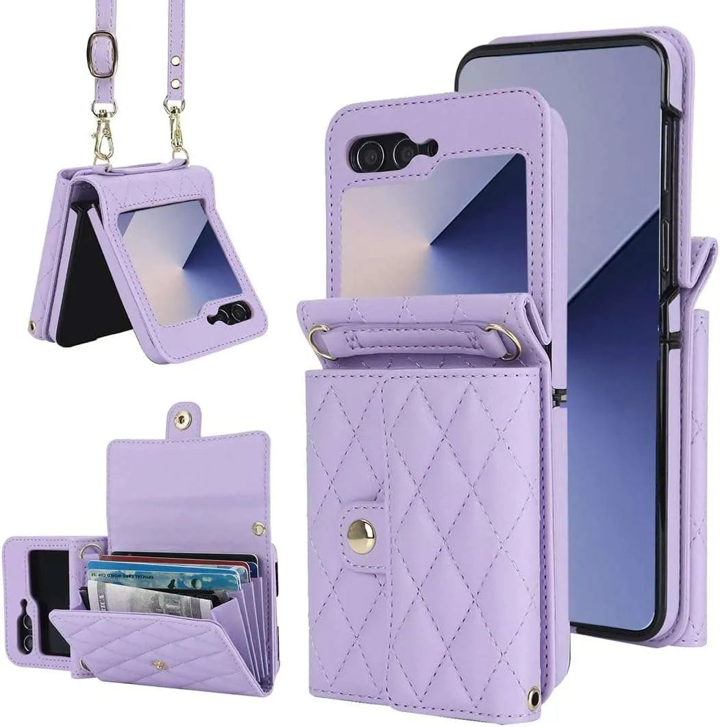 💗 QuiltaPurse™ – Z Flip Series