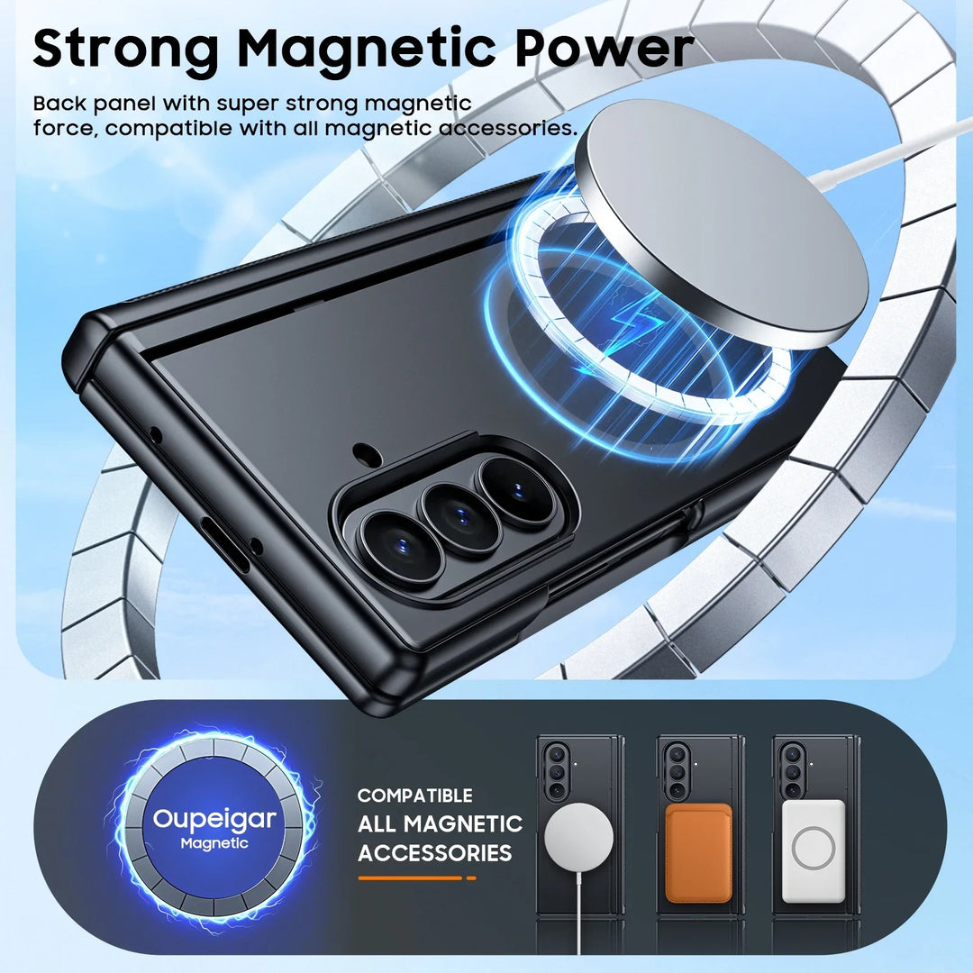 HingeVolt™ – Magnetic Armor Case for Galaxy Z Fold 7