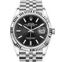 RLX Date just Argente Gris Jubilee 3235 Swiss