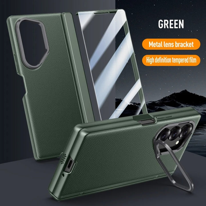 Luxon® - Leather Fold Hinge Camera Stand