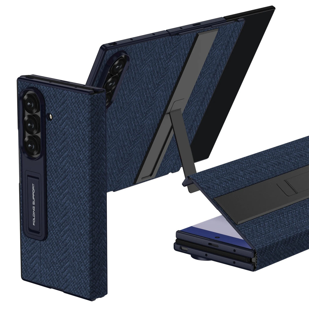 WeaveStand™ – Magnetic Fabric Stand Case
