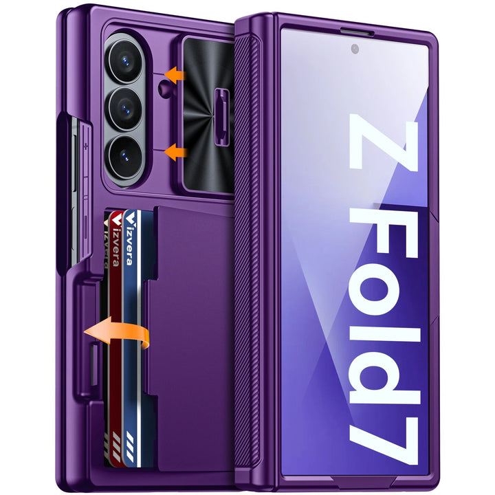 VaultStand™ – RFID Wallet Armor Case for Galaxy Z Fold 7