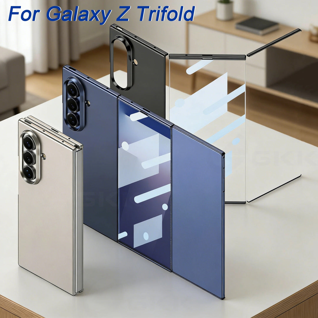 Ultra-Thin 4-in-1 Matte Protection Set (Cover Glass + Top/Bottom Covers)
