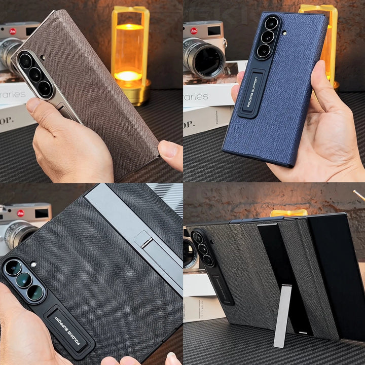 WeaveStand™ – Magnetic Fabric Stand Case