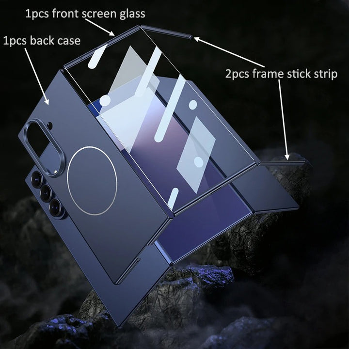MagSafe Magnetic Matte Case – Slim Armor + Cover Glass