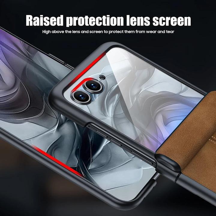 ⚫ LeatherShield™ – Moto Razr Series