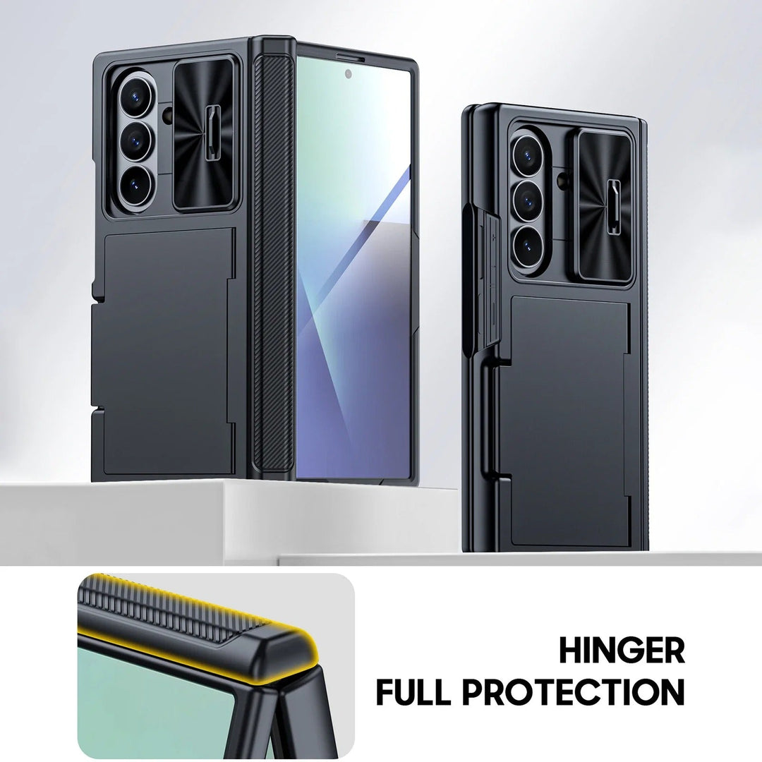 VaultStand™ – RFID Wallet Armor Case for Galaxy Z Fold 7
