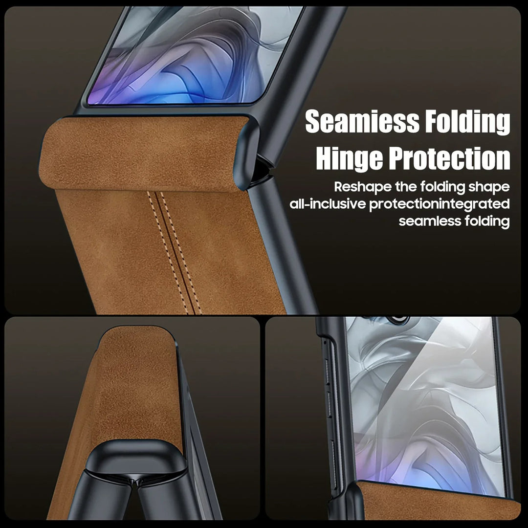 ⚫ LeatherShield™ – Moto Razr Series