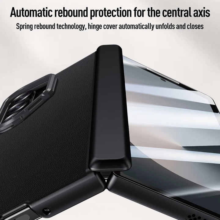 Luxon® - Leather Fold Hinge Camera Stand